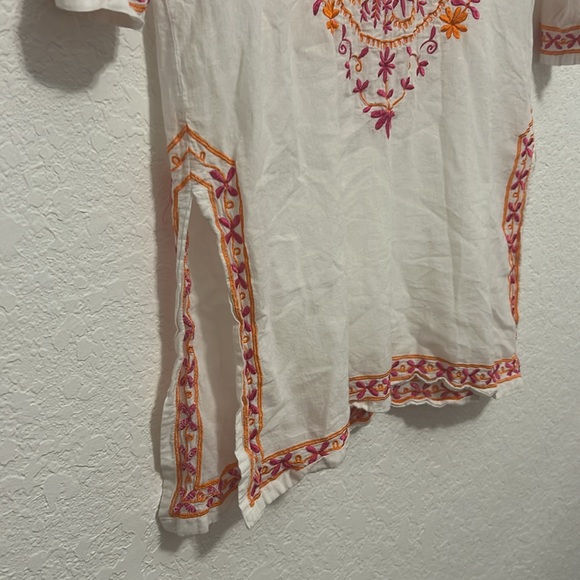 Gretchen Scott Embroidered Tunic Size Small - Picture 3 of 8